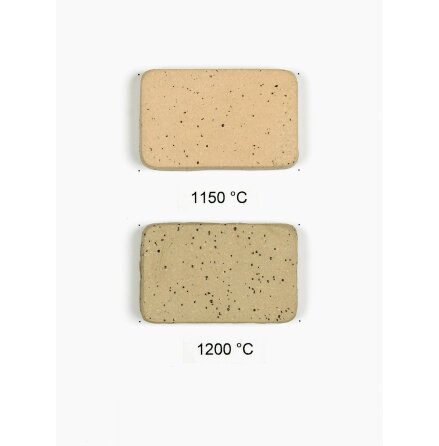 Stengodslera Läder-korkbrun med prickar och chamotte - 1000-1200°C - vid frost se FAQ