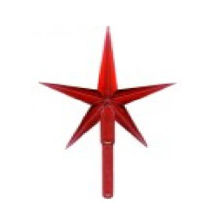 Toppstar - Stjärna medium röd